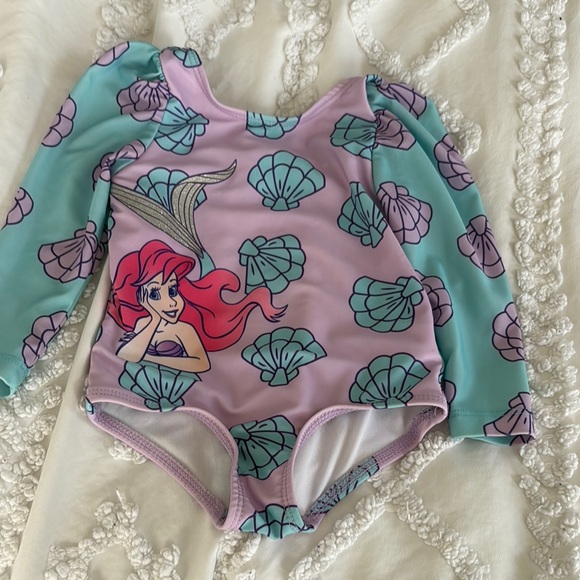 Disney Little Mermaid One Piece Swimsuit - Picture 1 of 4